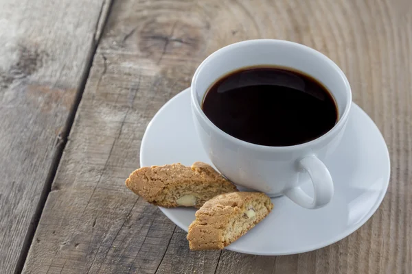 Biscotti and Coffee — Stock Photo, Image
