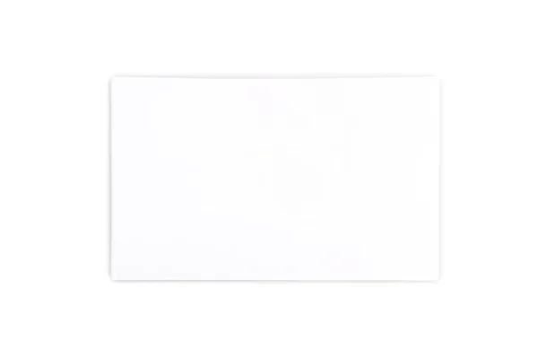 Sheet on white — Stock Photo, Image