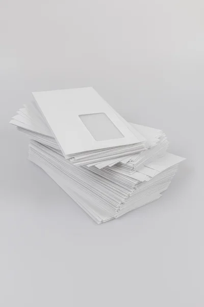 Envelope on white — Stock Photo, Image