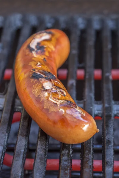 Wurst auf dem Grill — Stockfoto