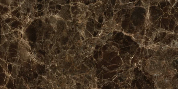 暗色の大理石の質感 皇帝大理石の表面の背景茶色の大理石の背景 — ストック写真