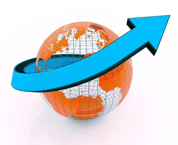 Process chart diagram — Stock Photo, Image