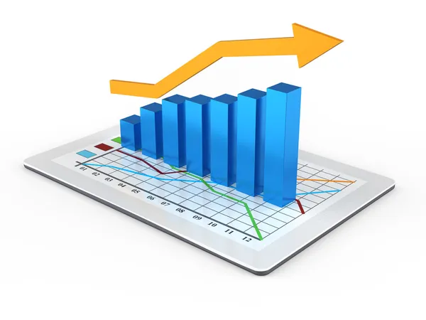 Chart and graphs — Stock Photo, Image
