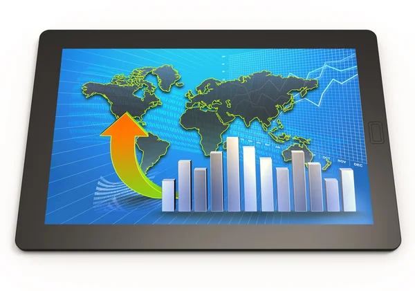 Global business concept — Stock Photo, Image