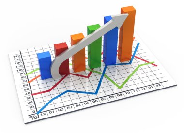 iş grafiği grafik büyüme