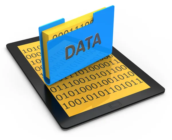 Data storage concept — Stock Photo, Image