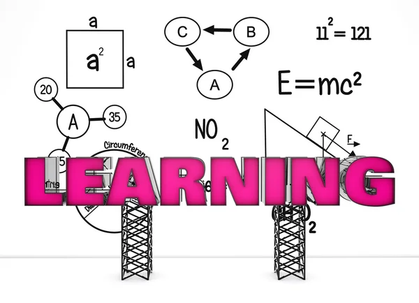 Έννοια της μάθησης — Φωτογραφία Αρχείου