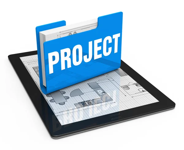 Project as an idea — Stock Photo, Image