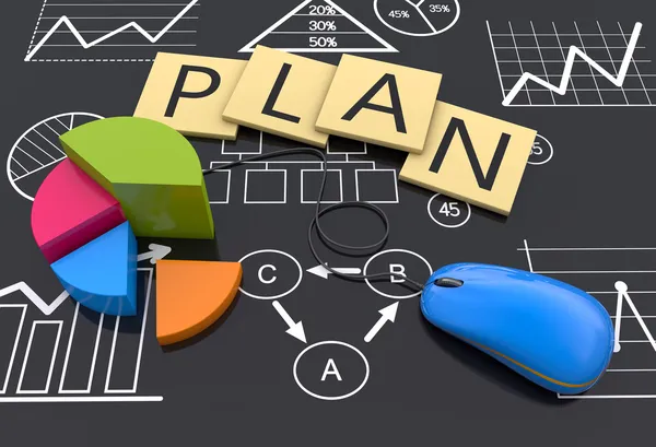 Business planning — Stock Photo, Image