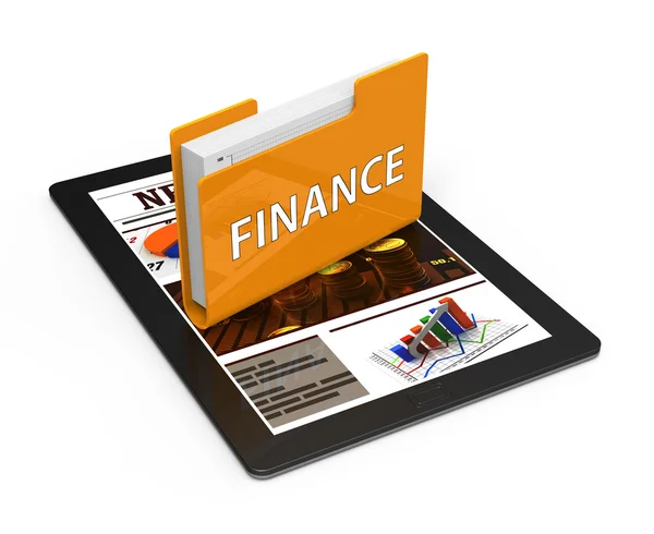 Folder finance — Stock Photo, Image