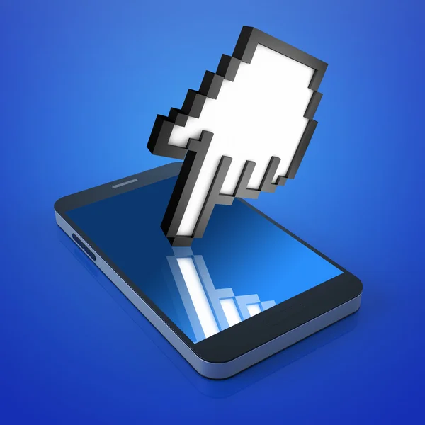 Handcursor — Stockfoto