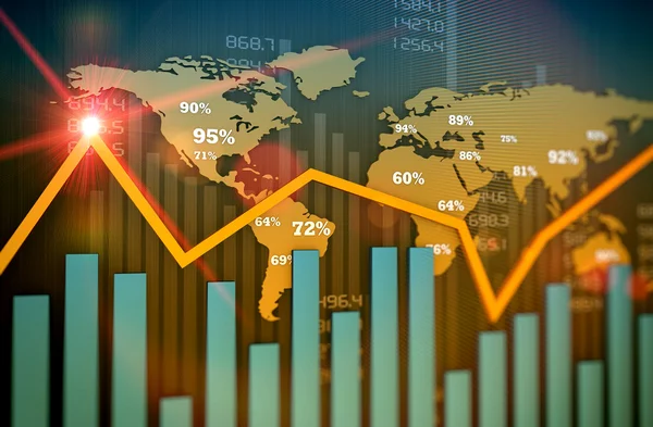 Report charts — Stock Photo, Image