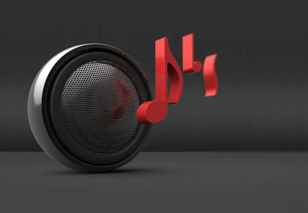 Speaker concept — Stock Photo, Image