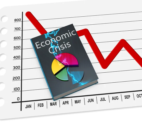 Crisi economica — Foto Stock