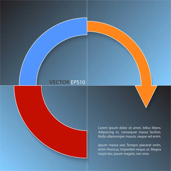 Business report — Stock Vector