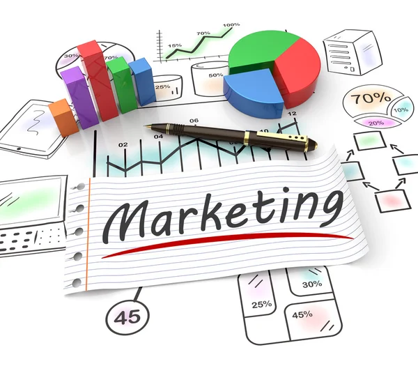 Marketing concept — Stock Photo, Image