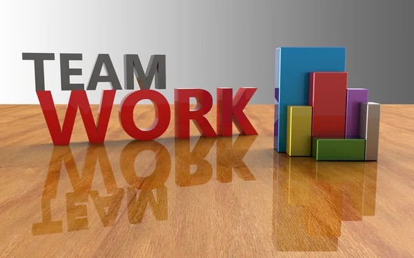 Teamwork concept — Stock Photo, Image