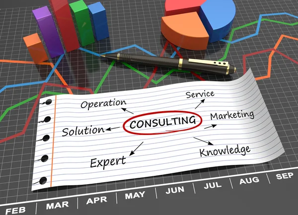 Consulting koncept — Stockfoto