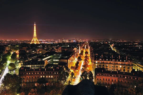 Paris gece — Stok fotoğraf