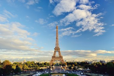Paris - Eyfel Kulesi manzarasına