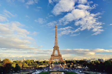 Paris - Eyfel Kulesi manzarasına