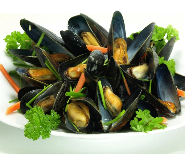 Mussel serving — Stock Photo, Image