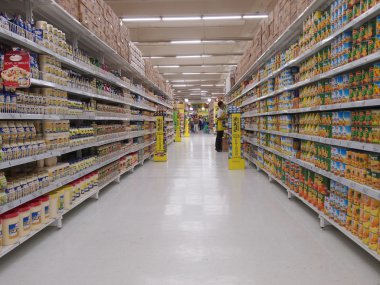 Modern süpermarket