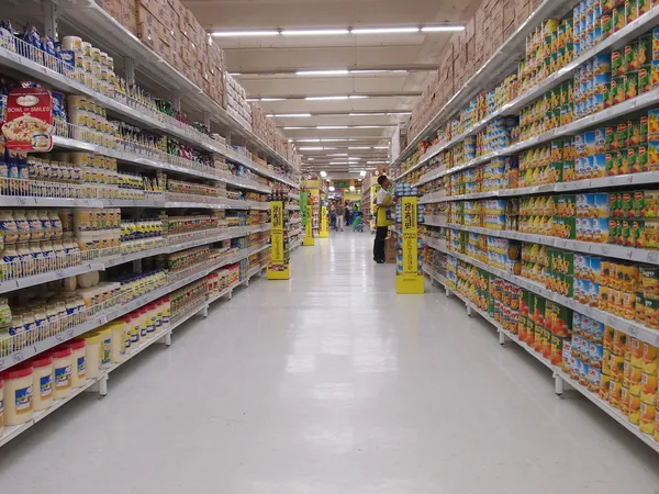 Moderner Supermarkt — Stockfoto