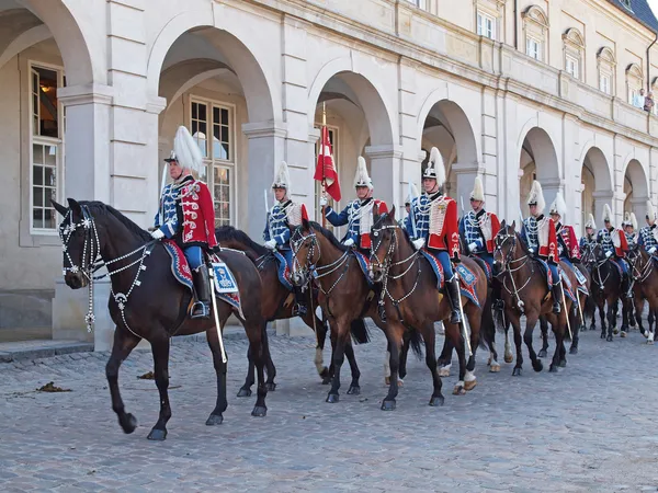 Danish Royal Guards — Stock Photo, Image