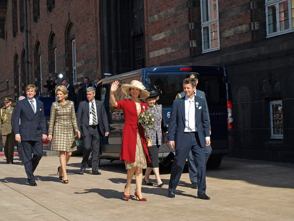 Prince Frederik and Princess Mary of Denmark — Stock Photo, Image