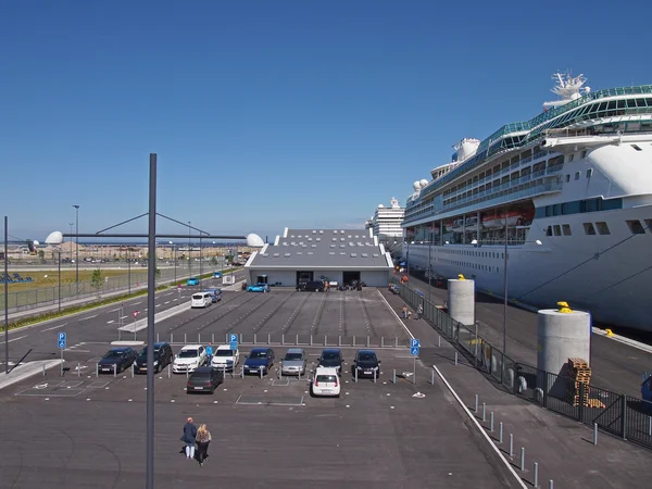 Muelle oceánico - marca de copenhagen — Foto de Stock