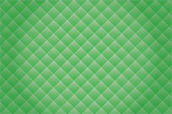 Green mosaic background. — Stock Vector