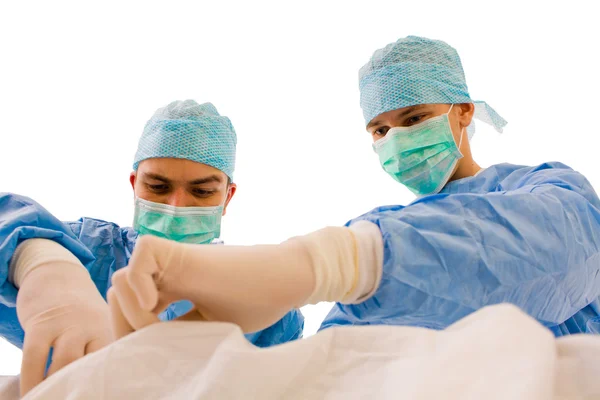 Operasyon sırasında cerrahlar — Stok fotoğraf