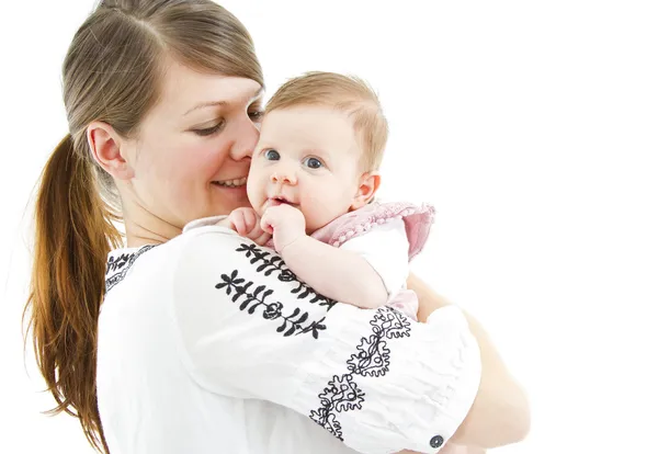 Mamãe com bebê — Fotografia de Stock