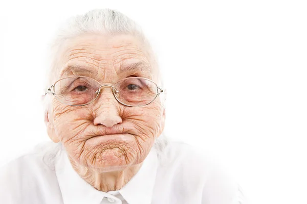 Funny grandma — Stock Photo, Image