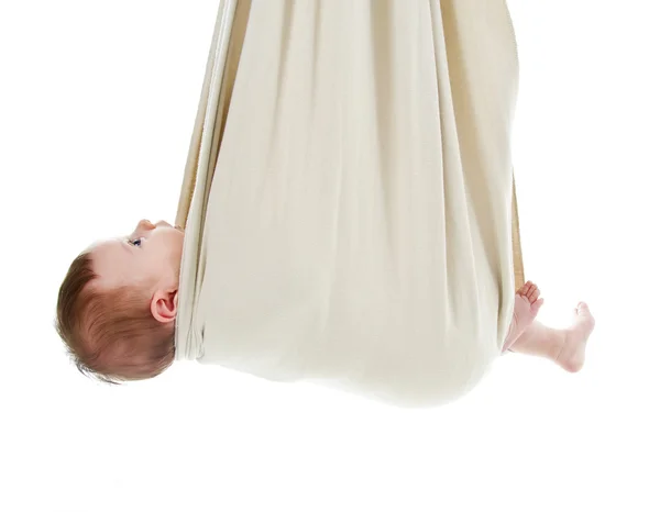Baby in a wrap Royalty Free Stock Photos