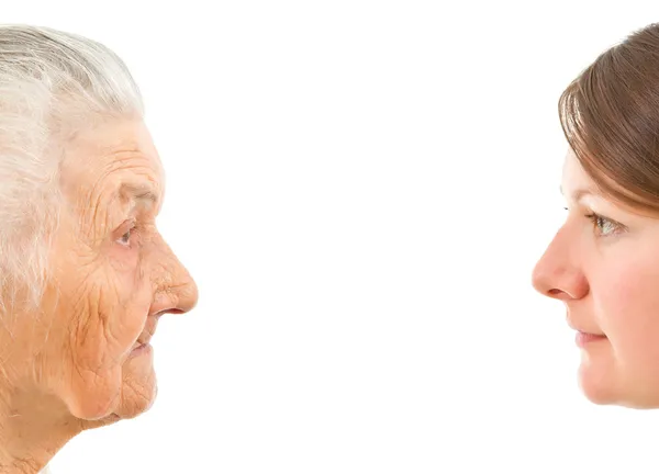 Young and old — Stock Photo, Image