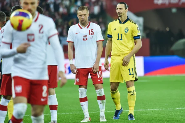 Chorzow Polsko Března2022 Fifa World Cup2022 Kvalifikace Play Zápas Polsko — Stock fotografie