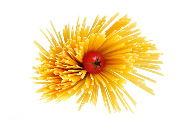 토마토와 스파게티의 무리 로열티 프리 스톡 이미지