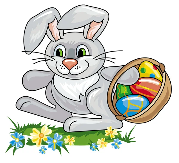 Easter bunny — Stock Vector