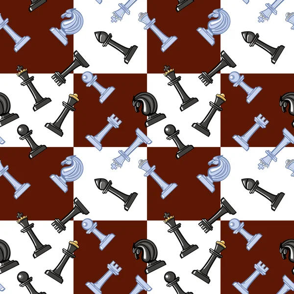 Modèle d'échecs — Image vectorielle