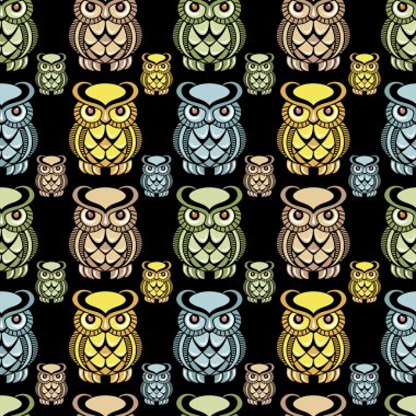 Baykuşlarla kusursuz desen