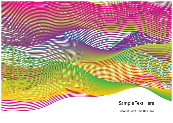 Sfondo astratto con linee simmetriche — Vettoriale Stock