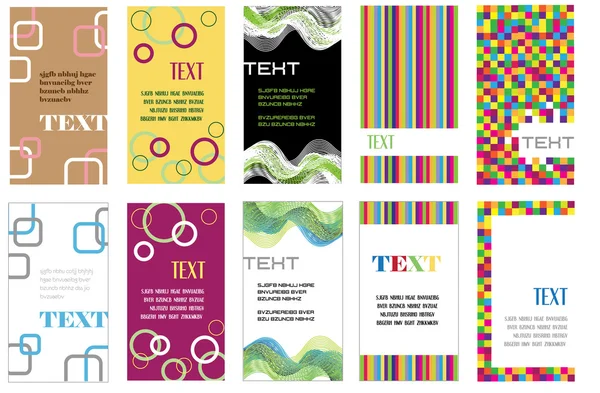 Vektör Kartvizit tasarım