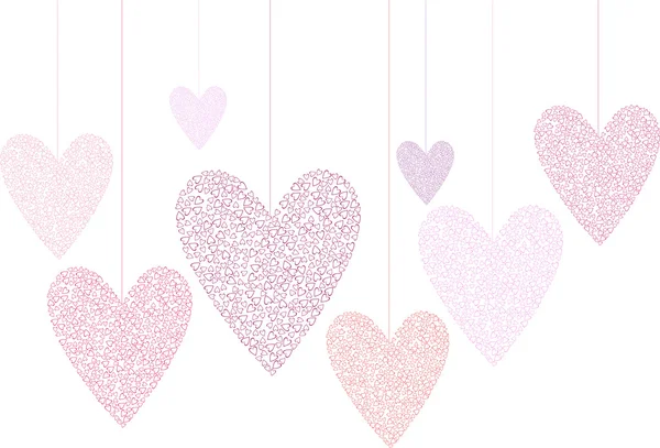 Valentine fond vectoriel — Image vectorielle