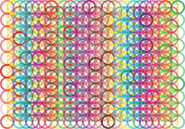 Colorful circles background — Stock Vector