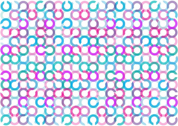 Farverige cirkler baggrund – Stock-vektor