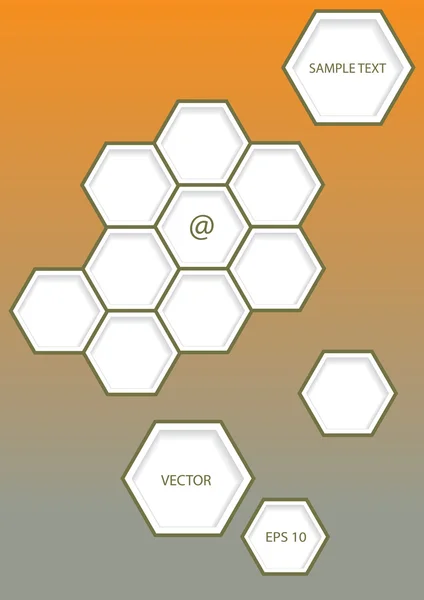 Diseño moderno colorido de la página web del vector — Vector de stock