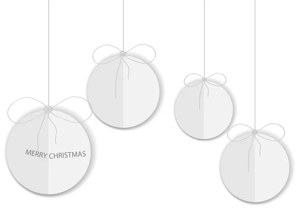 Set of  christmas balls — Stock Vector