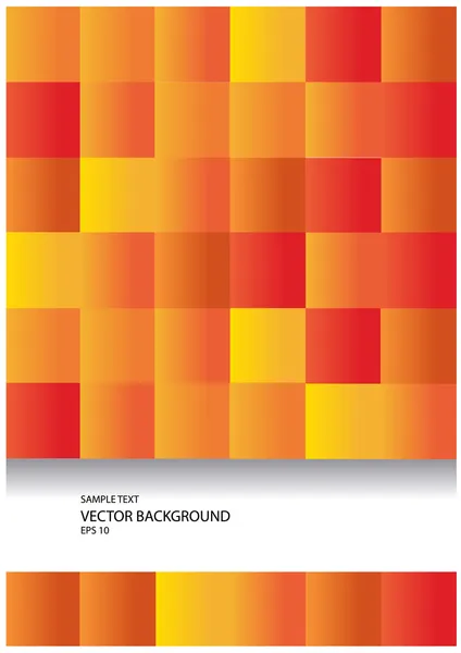 Färgbakgrund vektor mosaik kakel — Stock vektor